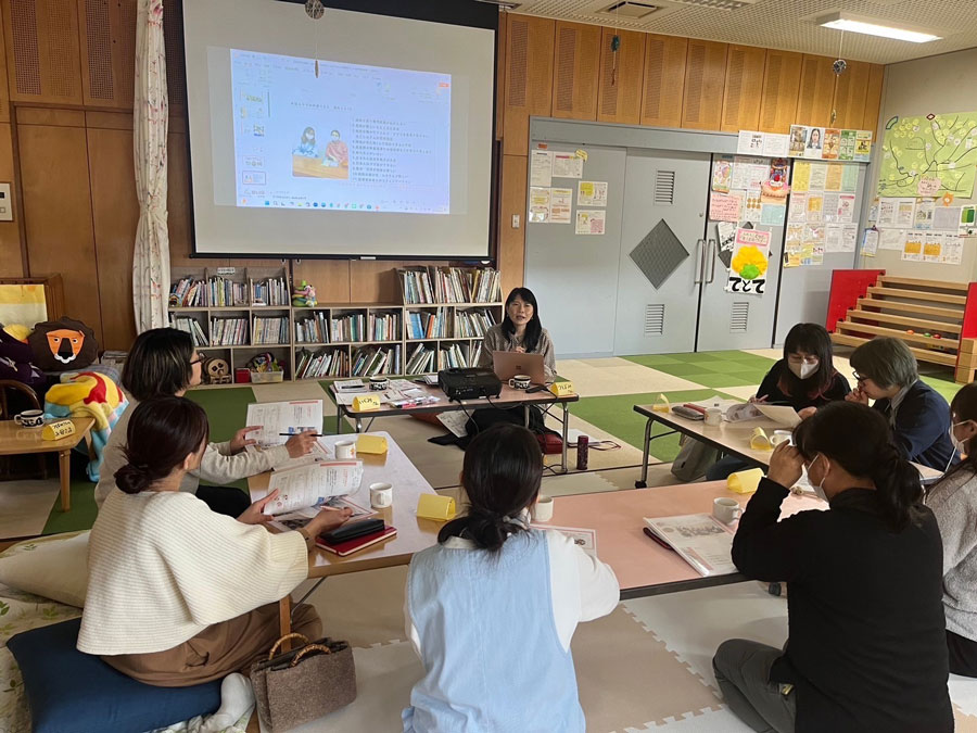 長崎県子育て支援センターでのセンター内研修
