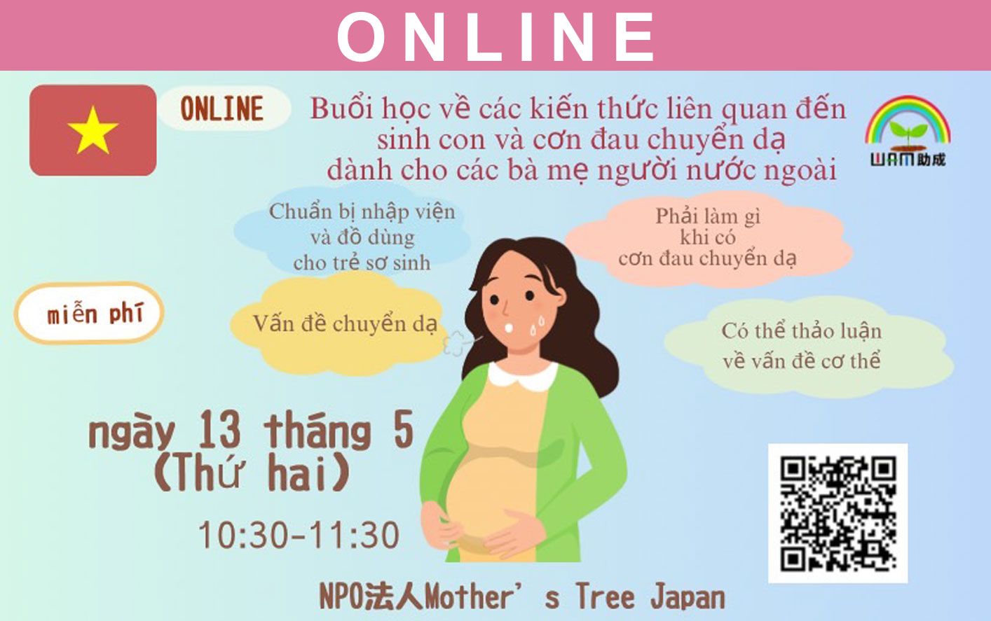 Buổi tư vấn online dành cho các ông bố bà mẹ
