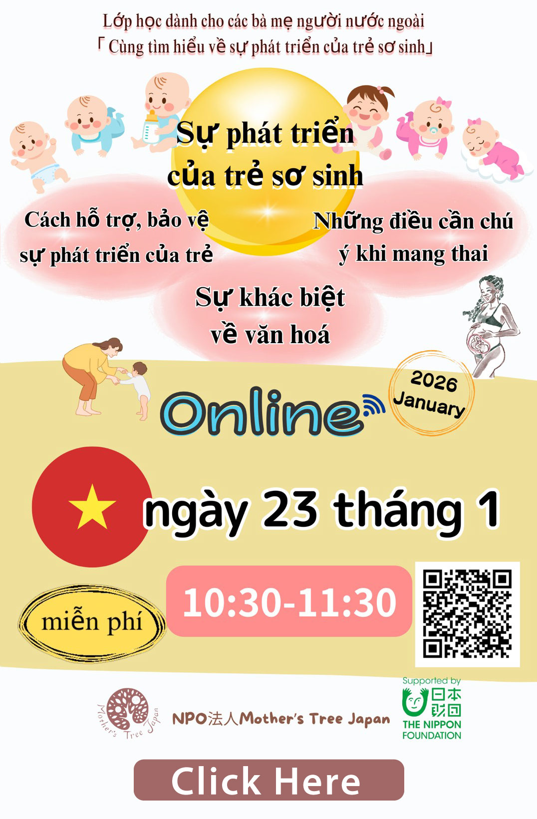 Buổi tư vấn online dành cho các ông bố bà mẹ
